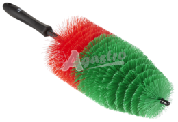 Kartáč AL na kola 425 mm měkký, černý 525652