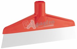 Škrabka nerezová 245 mm červená, 29084