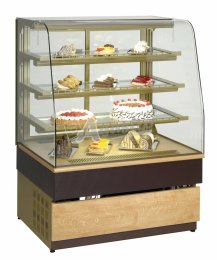 Vitrína chl. cukrářská GEORGIA III 1000 - šedá