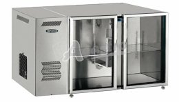 X-2Z - zásuvkový set - nerez