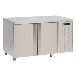 Stůl chladicí elektrický GN1/1, 2 dveře, bez lemu nerez 230V | RM - SCH 2D DH