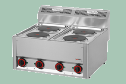 SP-60ELS Sporák elektrický 400V 4x2kW