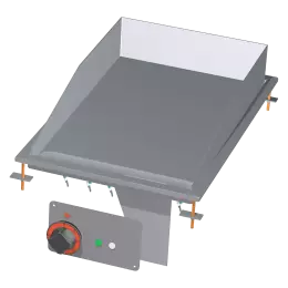 Grilovací deska 36x55 drop-in elektrická hladká 400 V | RM - FTLD-64ET
