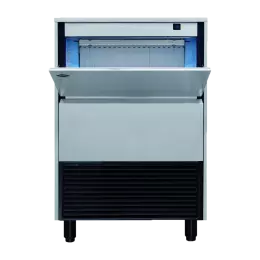 Výrobník ledu chlazený vodou kloboučkový led 22 g 74 kg/24h | RM - IMK 8035 W
