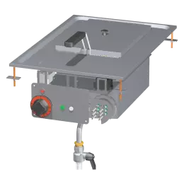 Fritéza drop-in elektrická 0,66 kW/l, 10 l 400 V | RM - F10D-64ET