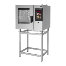 Konvektomat STEAMBOX plynový 6x GN 1/1 automatické myt bojler levé dveře 10 displej | RM - STMB 0611 GL