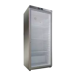 Skříň chladicí 350 l, prosklené dveře, nerez | REDFOX - DRR 400 GS
