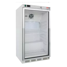 Skříň chladicí 130 l, prosklené dveře, bílá | REDFOX - DR 200 G