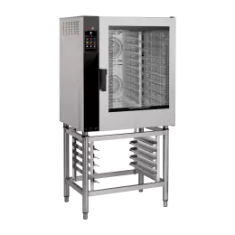Konvektomat elektrický nástřik dotykový barevný automatické mytí pravé dveře 10x GN 1/2 | REDFOX - MPDN 1011 ERAM