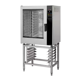 Konvektomat elektrický zesílená verze nástřik dotykový barevný automatické mytí levé dveře 10x GN 1/2 | REDFOX - MPDN 1011 X ELAM