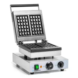 Elektrický vaflovač, 2 vafle, 1.6 kW, 230 V