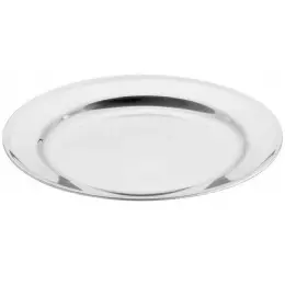 Ocelový talíř, průměr 22 cm