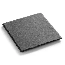 Břidlicový talíř na prezentaci pokrmů 20x20 cm