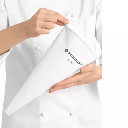 Bavlněný krémový sáček na mačkání o délce 35 cm FORGAST FG11727