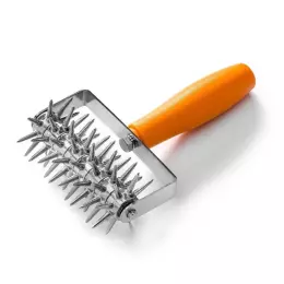 Nerezový děrovací válec 12 cm