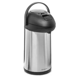 Ocelová termoska s čerpadlem 4 l