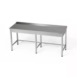 Nerezový pracovní stůl 230x70x85 cm