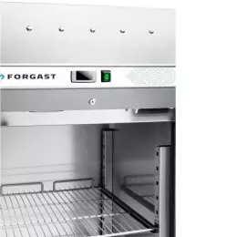 Šedá police pro chladicí skříně GN 2/1 Forgast