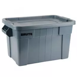 Polyethylenová nádoba na potraviny BRUTE, objem 75 l, šedá