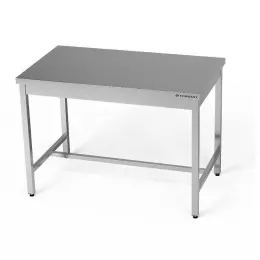 Nerezový centrální pracovní stůl 150x70x85 cm