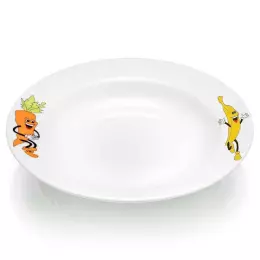 Hluboký porcelánový talíř Modermo Kids St. 22,5 cm