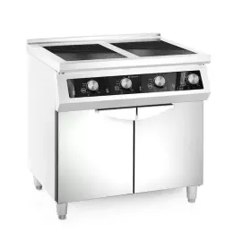 Indukční sporák 4-zónový na podstavci 4x5000 W