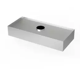 Nerezový centrální odsavač par 250x150 cm
