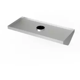 Nerezový centrální odsavač par 500x180 cm