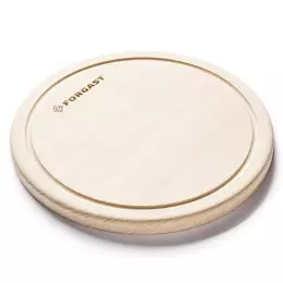 Dřevěná kulatá deska s drážkou 25 cm