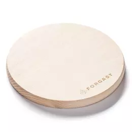 Kulaté hladké dřevěné prkénko 18 cm