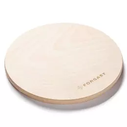 Kulaté hladké dřevěné prkénko 22 cm