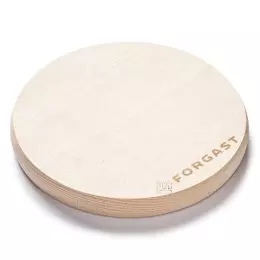 Kulaté hladké dřevěné prkénko 14 cm