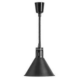 Ohřívací lampa na potraviny černá - typ B