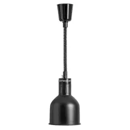 Ohřívací lampa na potraviny černá - typ A