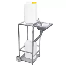 Mobilní umyvadlo na mytí rukou 45x36x85 cm