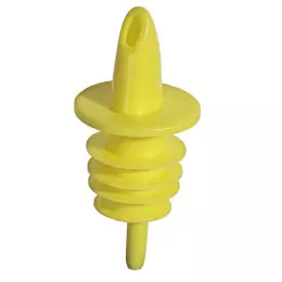 Žlutá nálevka na alkohol