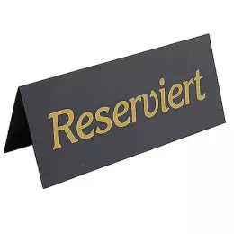 Rezervovat informační ceduli pro stůl