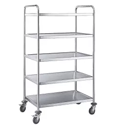 Číšnický vozík s 5 policemi CONTACTO 7004/005