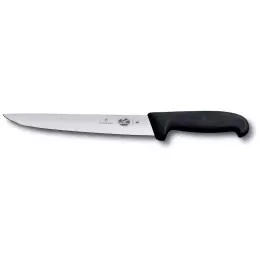 Řeznický nůž s hladkou čepelí FIBROX - délka čepele 22 cm