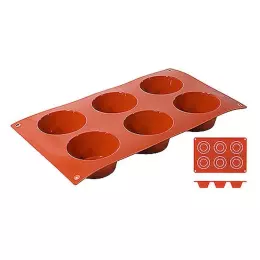 Silikonová forma na muffiny o průměru 6,9 cm