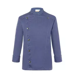 Pánská kuchařská mikina Jeans-Style modrá vintage