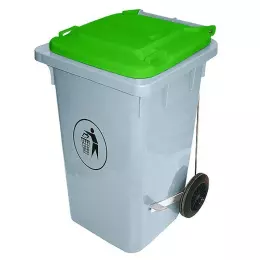 Odpadkový koš s víkem 100 l