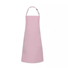 Kuchařská zástěra Basic  75 x 90 cm se sponou světle růžová