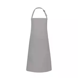 Kuchařská zástěra Basic 75 x 90 cm s kapsou a přezkou čedičově šedá