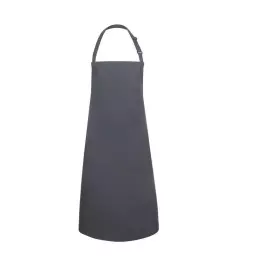 Nepromokavá zástěra  Basicna šle se sponou 72 x 86 cm antracitová