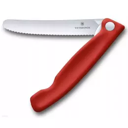 Zavírací nůž Swiss Classic na ovoce a zeleninu červený délka čepele 11 cm