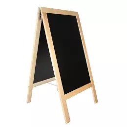 Dřevěná volně stojící tabule