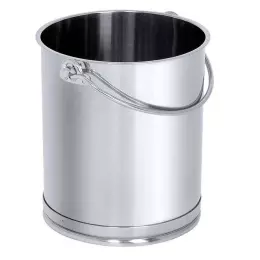 Ocelové vědro s kroužkem 12 l