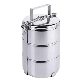 Třídílný kontejner na potraviny 3x0,9 l