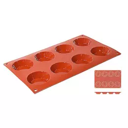 Silikonová forma na pečení Tortelett Ø 6 cm